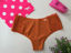 Imagen de PINK Panty Cheekster Naranja Detalle de Encaje